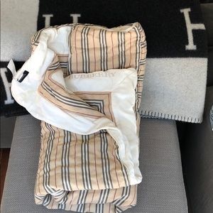 Burberry baby kids zip comforter snuggler